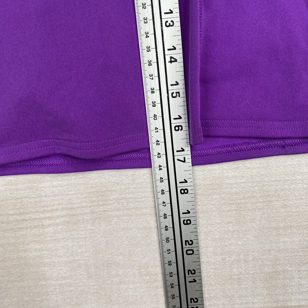 Adidas ClimaCool Womens XL Skort Purple Pull-On Stretch Skirt Short Golf Tennis - Picture 3 of 10